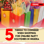 5 Things to Consider When Shopping for Owanbe Party Souvenirs in Nigeria
